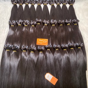 2025 Offre Spéciale os droit Super Double dessiné vietnamien Extensions de cheveux humains Machine Double trame prix de gros - Product Image 3