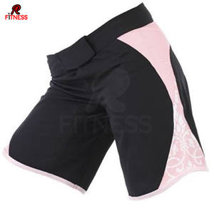 Pantalones Cortos de MMA Elásticos en Cuatro Direcciones para Hombre, Cintura con Cordón Ajustable, para Entrenamiento en Gimnasio, Ejercicio y Uso Casual, para Boxeo y Artes Marciales - Product Image 6