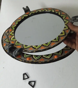 Espejo Redondo Tipo Ojo de Buey con Acabado Blanco, Decoración Náutica para Pared - Product Image 3