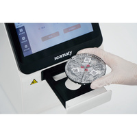 Ветеринарный биохимический анализатор крови Seamaty Qt3 с микрофлюидным ротором для биохимических, газоанализационных и электролитных исследований крови