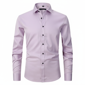 Camisas de Lino para Hombre, Estilo Liso Elástico Premium, Venta al por Mayor Directa de Fábrica desde Vietnam - Product Image 2