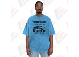 เสื้อยืดผ้าลูกฟูกผ้ายีนส์ผ้าลูกฟูกสำหรับผู้ชายซักแบบเป็นกรดสวมใส่สบายดีไซน์ทันสมัยพร้อมผ้าปะติดที่เป็นมิตรกับสิ่งแวดล้อมสำหรับฤดูร้อน - Product Image 4