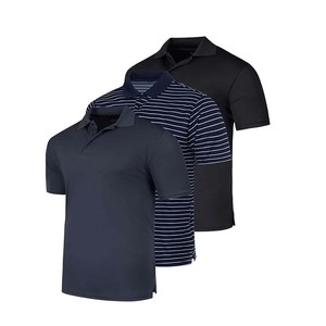 100% algodón personalizado para mujeres y hombres para Polo Logo bordado de punto estilos teñidos lisos para ropa informal - Product Image 1