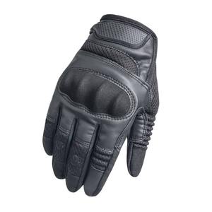 Gants de moto en cuir imperméables et anti-transpiration de qualité supérieure, compatibles avec les écrans tactiles, pour motards et motocross - Product Image 1