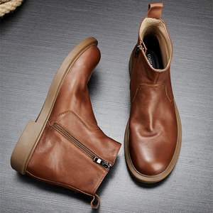 Zapatos Oxford de Cuero Vacuno de Primera Calidad con Tacón Acolchado y Diseño Antideslizante, Zapatos de Vestir para Caballeros - Product Image 2