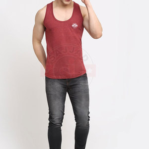 Wholesale Custom Logo Print Fitness Gym Sportswear Man <b>Muscle</b> Cotton Quick Dry Tank Tops for Men - Product Image 4