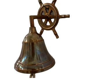 Cloche d'église originale tendance faite à la main, cloche de temple, cloche suspendue, cloche de bateau suspendue en laiton personnalisée - Product Image 3