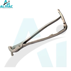 ALMAC Venta caliente Instrumentos quirúrgicos veterinarios Serra Emasculator con trinquete Triple Crush Pinzas de acero inoxidable Soporte de aguja - Product Image 4