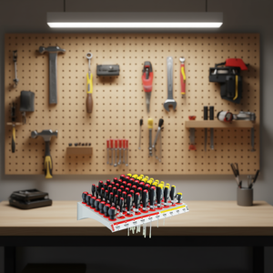 Expositor de destornilladores Usag serie 324 con estante para 100 piezas para almacenamiento de herramientas - Product Image 3