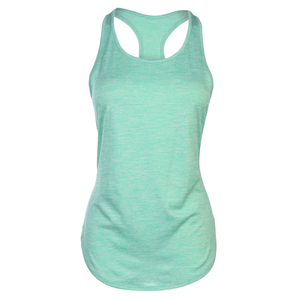 High Quality Gym Fitness <b>Singlets</b> Sports Cotton Tank Top Women's Workout <b>Singlet</b> For Ladies Knitted Breathable Tops - Product Image 4