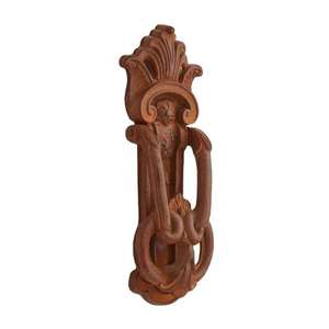 Nouveau laiton Antique personnalisé anneau tirer heurtoir de porte de haute qualité Design moderne Satin poli fer alliage de Zinc accessoires de porte - Product Image 4