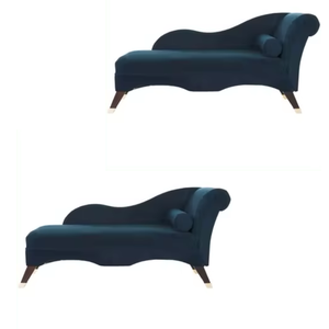 Chaise longue en tissu moderne de haute qualité pour Villa Salon Chambre à coucher Hôtel Utilisation Directe Usine En Gros - Product Image 3