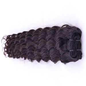 Extensiones de cabello virgen personalizadas de grado 12 Paquetes rizados profundos indios crudos 13x6 Cierre frontal 5x5 Proveedor de muestra gratis Premium - Product Image 6