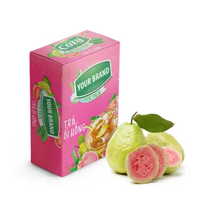 Frutta di Guava istantanea di alta qualità buon gusto bibita in polvere di Matcha 3 in1 sapore di tè 15g Per bustina fornitore di tè al latte Matcha