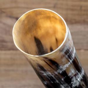 Corne à boire en corne de bœuf de style viking, tasse artisanale pour festival - Product Image 4