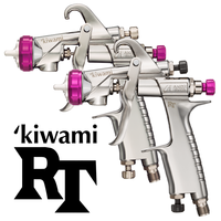 Pistolet de pulvérisation pneumatique haute pression Anest Iwata Kiwami RT Series, en aluminium, pour peinture transparente non diluée, nouveau et révolutionnaire, en promotion