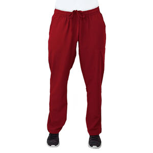 Adult <b>Woman's</b> Nursing Scrub Sets Red Color Slim Fit <b>Short</b> Sleeve Side Vents To Easy Move <b>Cargo</b> Pants With Pocket - Product Image 6