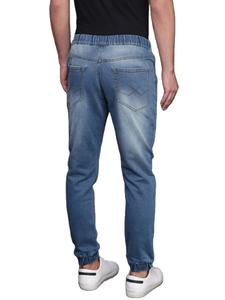 Pantalon cargo en denim décontracté pour homme, style tendance, coupe confortable, léger et adapté aux activités de plein air, tendance et nouvelle arrivée - Product Image 3