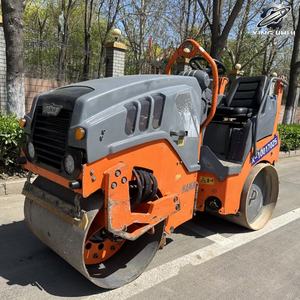 Rodillo Compactador Vibratorio de Doble Tambor HAMM HD8VV Usado, 1.5 Toneladas de Peso Operativo, Marca Alemana Original, Compactador Pequeño - Product Image 2