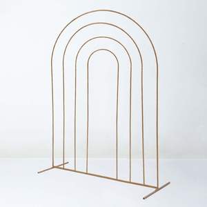 Modern Iron <b>Wedding</b> Birthday <b>Backdrop</b> <b>Stand</b> Kit with Rectangle Frame Custom Logo Fast Delivery Merry Christmas Design - Product Image 6