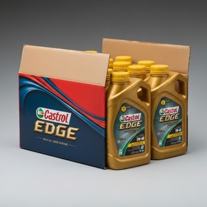 จัดส่งรวดเร็ว น้ำมันเครื่องสังเคราะห์แท้ EDGE 5W-40 สำหรับเครื่องยนต์เบนซินและดีเซล  มีจำหน่ายจากโรงงาน รองรับการสั่งซื้อจำนวนมาก รองรับ OEM 7-15 - Product Image 4