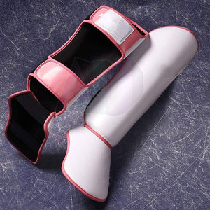 Espinilleras de Cuero Duraderas y Ligeras, Espuma Absorbente de Impactos, Correa Antideslizante, Transpirables, que Brindan Excelente Comodidad y Seguridad - Product Image 3