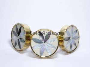 Tirador de latón macizo para armario americano, cajón, moderno, minimalista, ecológico, duradero, de un solo orificio - Product Image 4