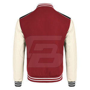 Chaqueta universitaria ligera de alta calidad para hombre, cuello levantado personalizado, ropa de calle de invierno con capucha, cierre de cremallera, precio de fábrica terminado - Product Image 2