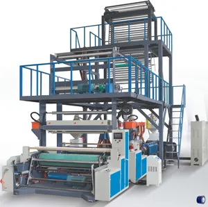 Stable price of fully automatic ABA three-layer traction rotary film blowing machine