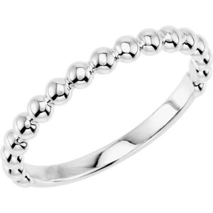 Romantic Stainless Steel Bead <b>Ring</b> Fashionable Gold Plated Inlay with Geometric Design Stylish Eternity Style Perfect Gift - Product Image 1