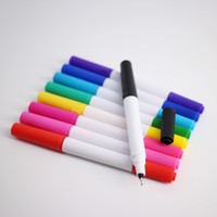 Juego de rotuladores artísticos de colores al agua para niños, conjunto de rotuladores de fieltro para pintar con líneas finas