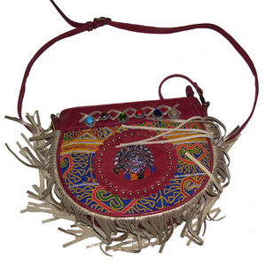 Traditional Artisanal Cotton <b>Bag</b> with Large Capacity Vintage Ethnic Appeal for Sarees Lehengas <b>Festive</b> Outfits - Product Image 2