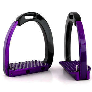 Étriers de sécurité de haute qualité pour chevaux - Aluminium léger antidérapant, équipement d'équitation, couleurs et tailles personnalisées | - Product Image 1