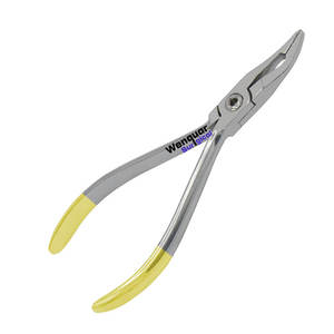Weingart Plier 5.5 Inch Wire Bending Orthodontic Instrument Half Gold Surgical Wenquar Stainless Steel Limited Stock Tools - Product Image 1