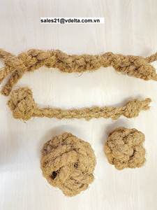 Juguete para Mascotas de Primera Calidad, Juguete Masticable de Fibra de Coco de Moda, Cuerda Masticable de Coco para Mascotas / Lima - Product Image 6