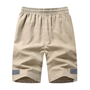Factory Direct Sale High Quality Men Casual Shorts Plus Size Workout Breathable Quick Dry Solid High <b>Waist</b> Polyester/Cotton OEM - Product Image 6