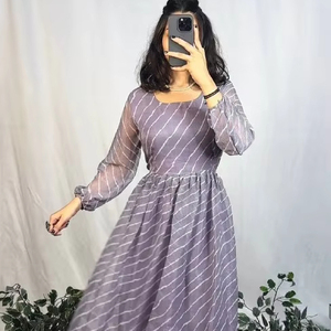 Maxi especial de verano con hermosa mezcla de patrones modernos y estampados tradicionales Leheriya - Product Image 1