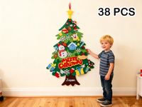 Essentiels d'hiver de haute qualité, cadeaux en feutre doux à faire soi-même, ornements simples, maisons en feutre pour la décoration de la maison