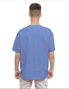 Camiseta de gran tamaño Boxy de alta calidad para hombre, camiseta de manga corta, 100% de algodón, ajuste holgado, camiseta con logotipo personalizado OEM - Product Image 2