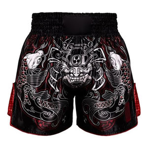 Shorts de boxe décontractés en gros, shorts d'entraînement de Muay Thai MMA, service OEM personnalisable pour le fitness, shorts de Taekwondo - Product Image 5