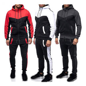 Survêtement en molleton imprimé pour homme, hiver 2024, survêtement personnalisé, 100% coton, coupe-vent, vêtements d'entraînement, sweat-shirt à capuche zippé - Product Image 6