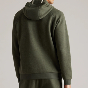 Sweats à capuche en éponge biologique pour hommes Sweat à capuche en coton et polyester pour hommes Logo personnalisé Sweatshirts à capuche durables pour hommes - Product Image 2