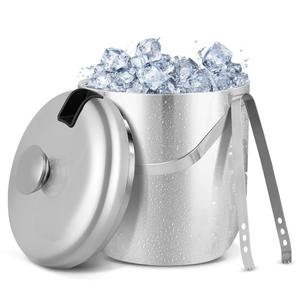 Cubo de hielo de metal resistente con base antideslizante perfecto para chefs profesionales de camareros y servicios de catering para eventos - Product Image 4