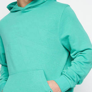 Ensemble short à capuche 100% coton unisexe pour hommes impression personnalisée de haute qualité motif solide survêtement grande taille respirant - Product Image 4