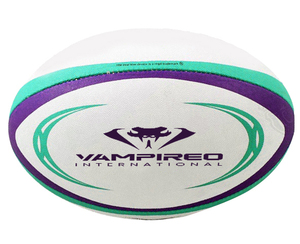 VAMPIREO-Pelota de rugby de marca pakistaní, pelotas de fútbol PU/cuero/Goma, cosida a mano, tamaño 5, profesional - Product Image 2