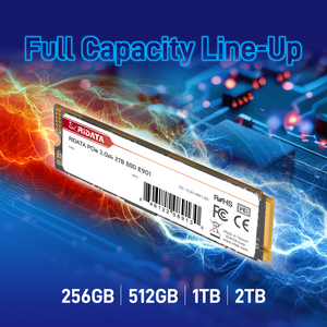 Disque SSD RIDATA E901 NVMe PCIe Gen3x4 2280 Lecteur SSD interne 3D NAND lecture/écriture jusqu'à 3400/13000 Mo/s(256 Go 512 Go 1 To 2 To) - Product Image 4