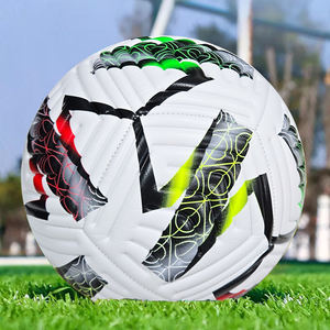 Balón de fútbol de PU de alta calidad, tamaño 5, cosido a máquina balón de fútbol, balón de fútbol de PU oficial profesional para juego de entrenamiento - Product Image 2