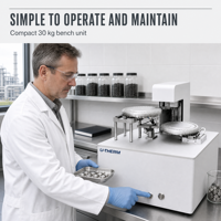 Machine de préparation d'échantillons de laboratoire pour charbon, coke, biomasse, équipement d'encapsulation automatique de capsules en étain pour l'analyse CHN