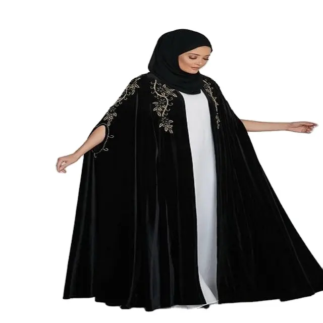 Bộ Sưu Tập Mới Đầm Abaya Độc Quyền Cho Nữ Với Khăn Choàng Đầm Abaya In Hình 2 Lớp Mới Nhất Chất Lượng Cao 100% Cotton