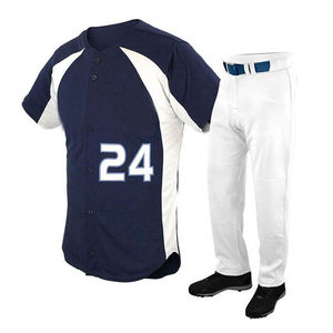 Nouveaux uniformes de softball imprimés pour les équipes, uniformes de baseball tendance, logo personnalisé, fabricant de vêtements de baseball en gros - Product Image 6